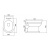 Приставной унитаз BelBagno Boheme BB115CB фотография