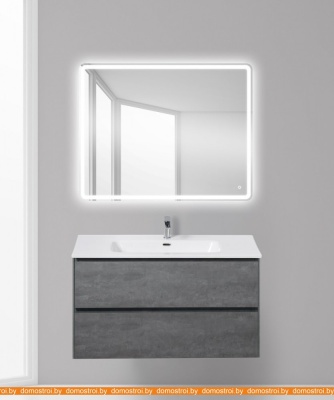 Тумба под умывальник BelBagno Pietra-1000-2C-SO-SCM (stucco cemento) фотография