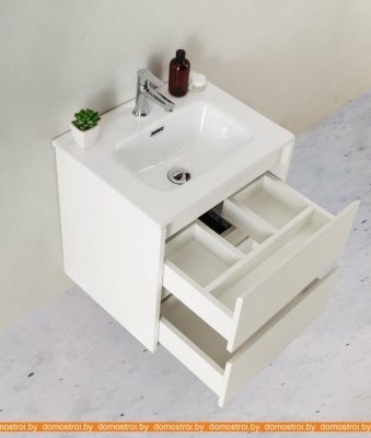 Тумба под умывальник BelBagno Kraft 39-500/390-2C-SO-BO (bianco opaco) фотография