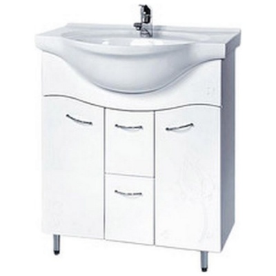 Тумба под умывальник Акваль Реджина 75 [AR.75.01.02.N] фотография